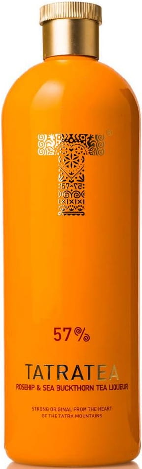 Liqueur Tatratea Rosehip & Sea Buckthorn 57% 0,7l