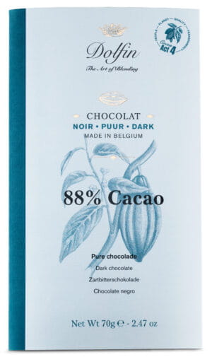Chocolate Dolfin 88% cocoa  70g