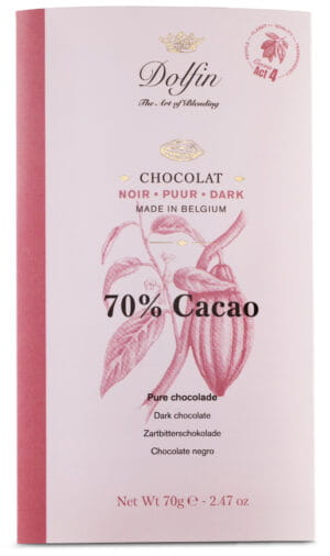 Chocolate Dolfin 70% cocoa 70g