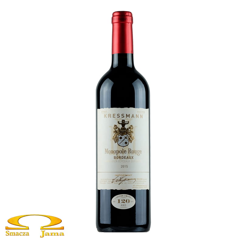Wine Kressmann Monopole Rouge Bordeaux 0,75l