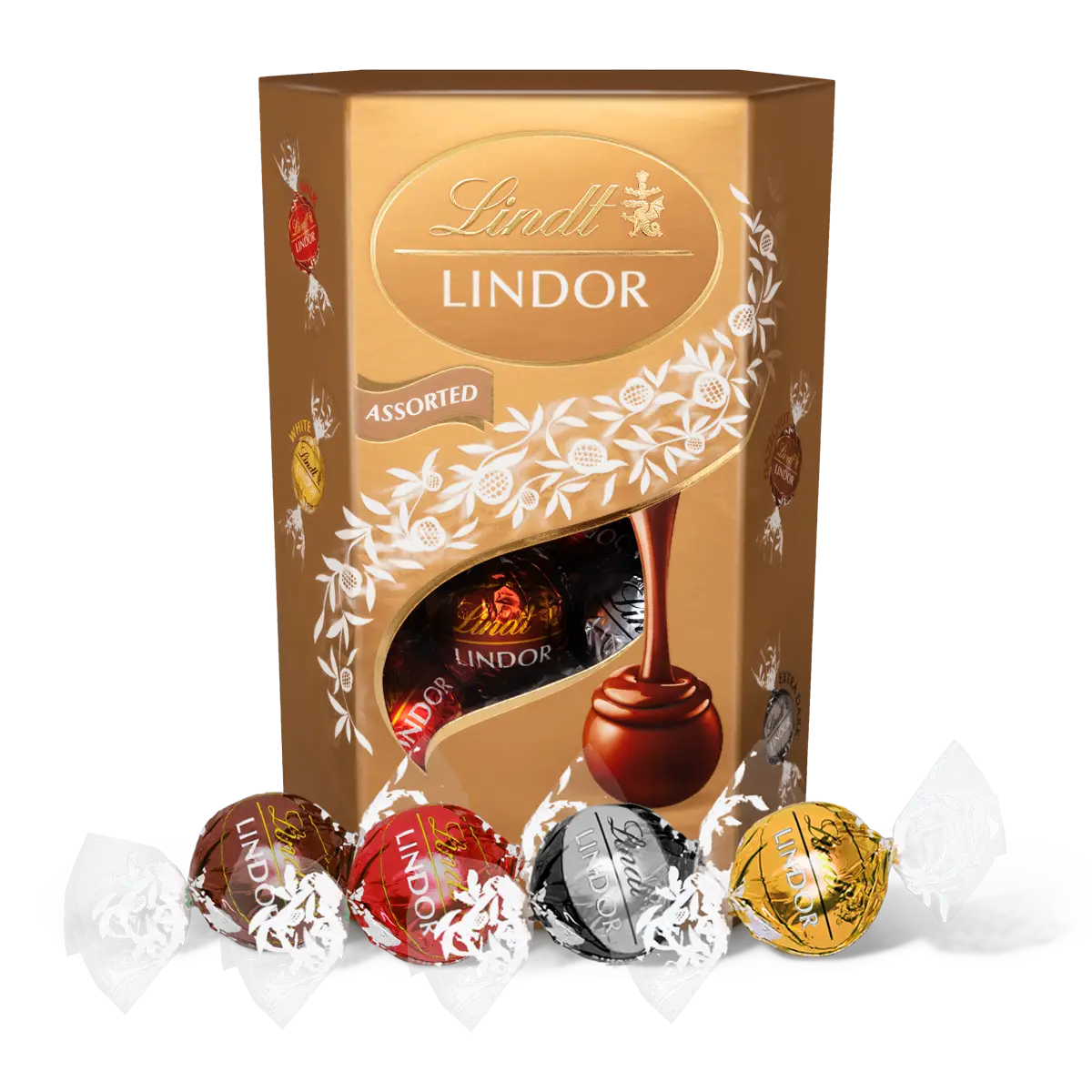Chocolates Lindt Lindor Assorted Cornet 200g