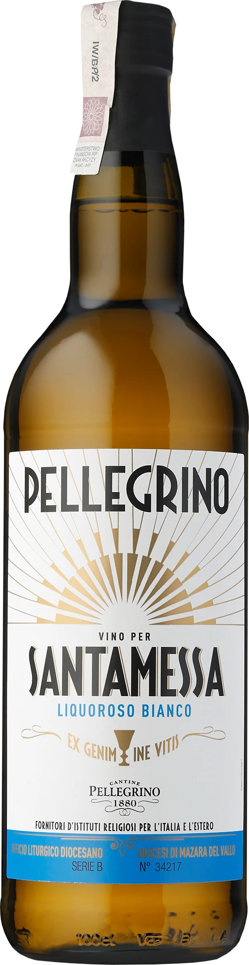Wine mszalne Vino Per La Santa Messa Bianco Pellegrino 1l
