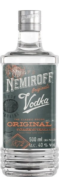 Vodka Nemiroff Original 40% 0,5l