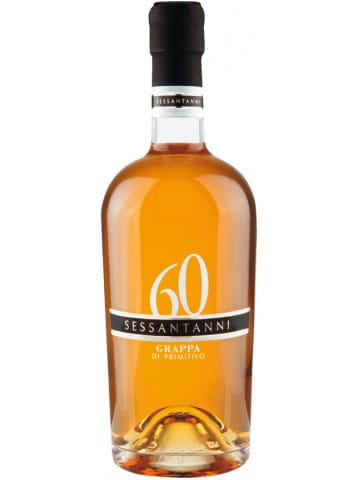 Sessantanni Grappa di Primitivo 40% 0,5l in carton
