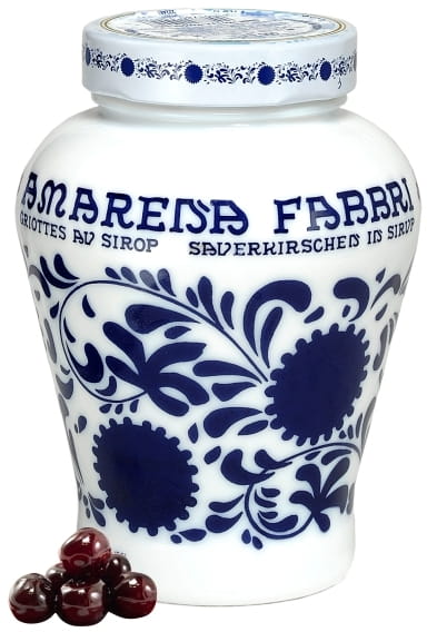 Wiśnie koktajlowe w syropie Amarena Fabbri 600g słoik (1)