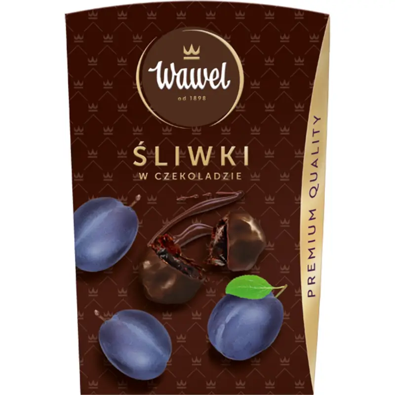 Bombonierka Śliwki w czekoladzie Wawel 200g