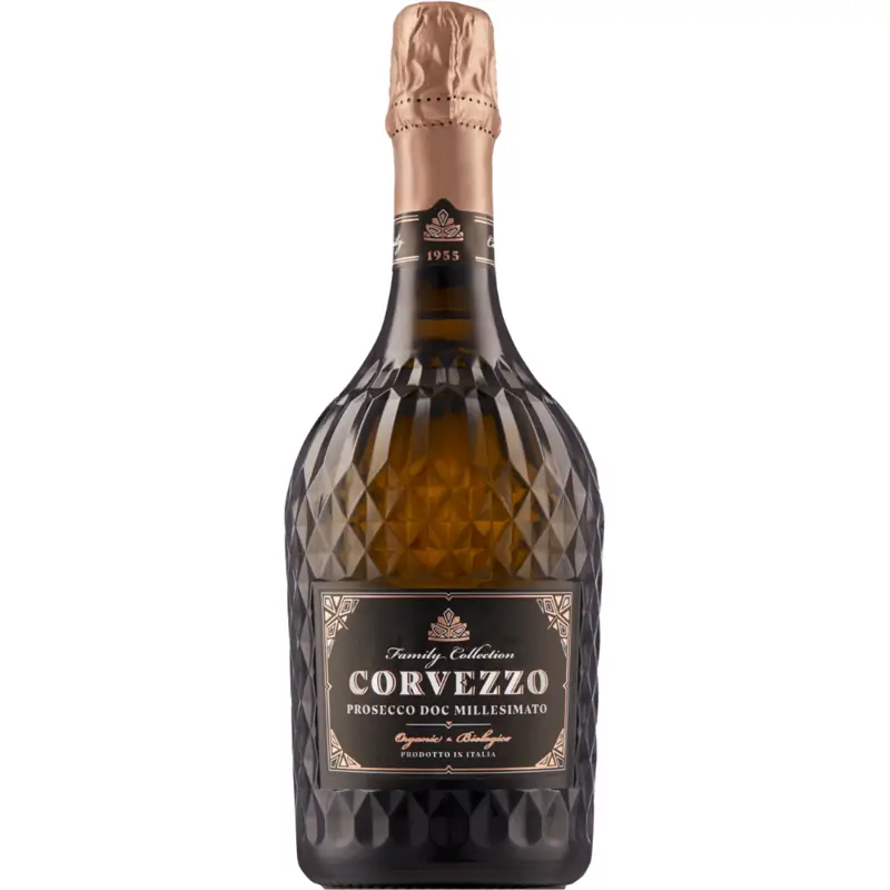 Corvezzo Family Collection 1955 Prosecco DOC Millesimato Brut Bio Italy 1,5l 