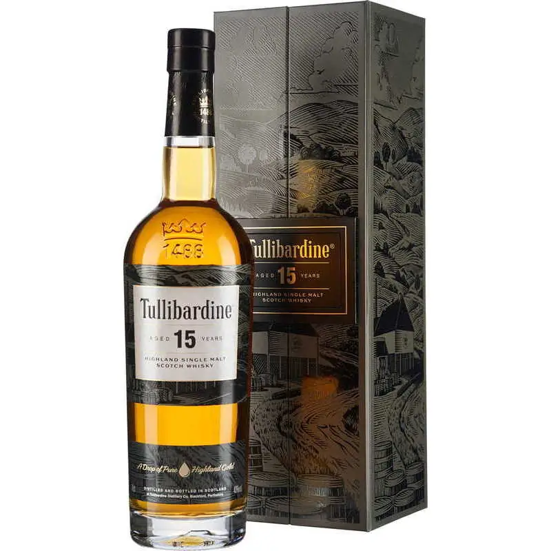 Whisky Tullibardine 15 YO 43% 0,7l w kartoniku