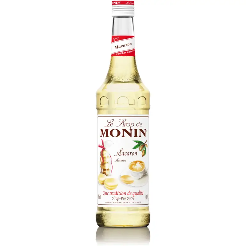 Syrup  Macaroons Biscuits Monin 700ml
