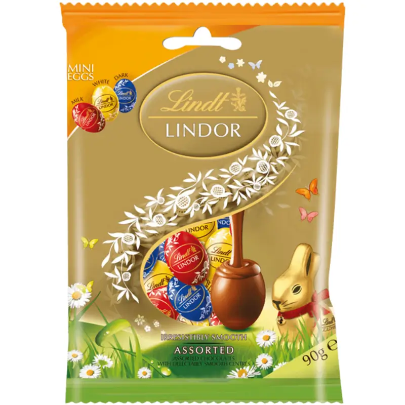 Chocolate eggsLindor Liliput Eggs Assorted 100g