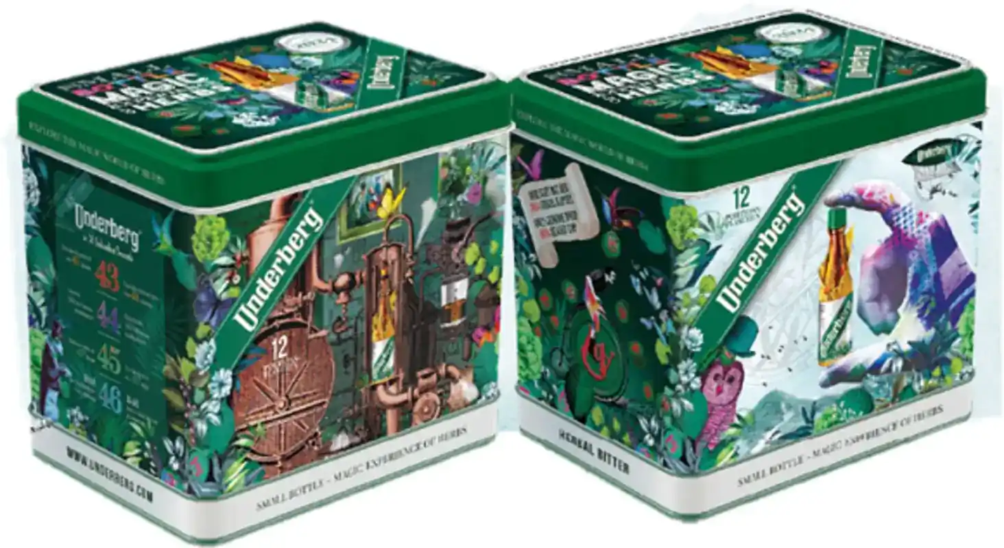 Underberg - niemiecki bitter 12x0,02l w puszce