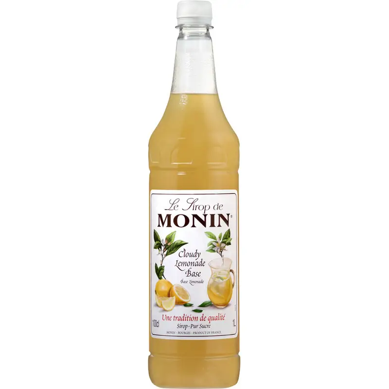 Syrup Monin Cloudy Lemonade – lemonade base1l PET