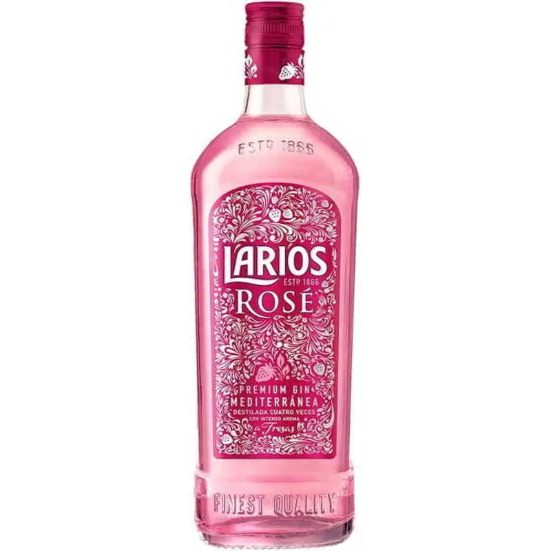 Gin Larios Rose Mediterranea 37,5% 0,7l