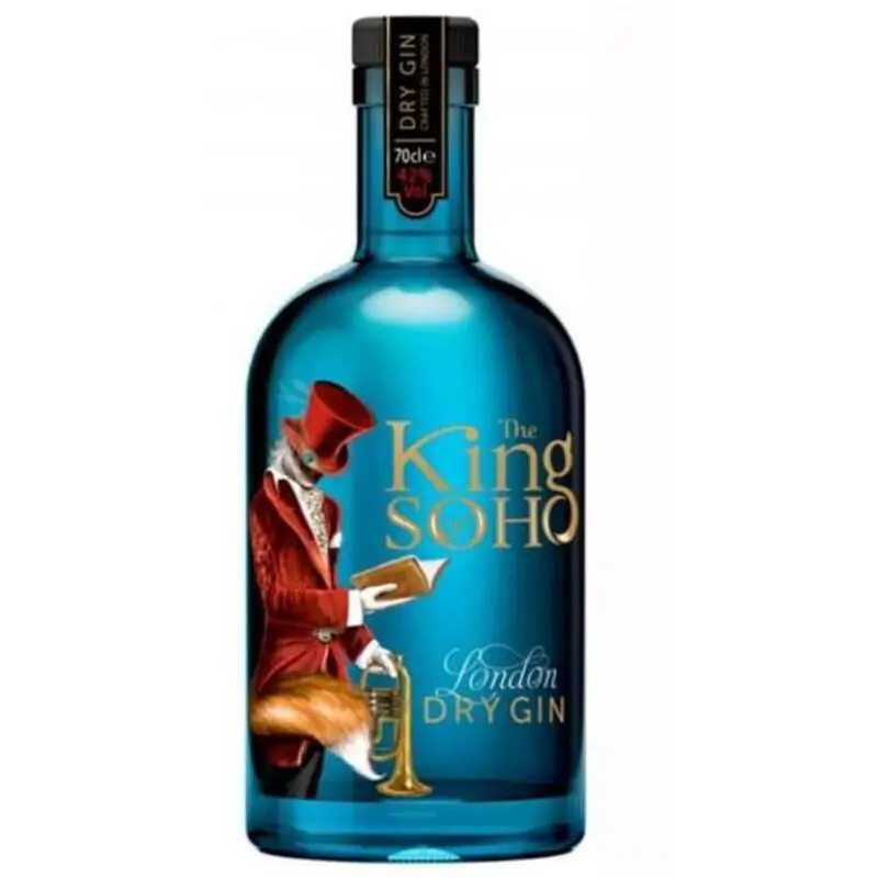 Gin The King of Soho London Dry 42% 0,7l
