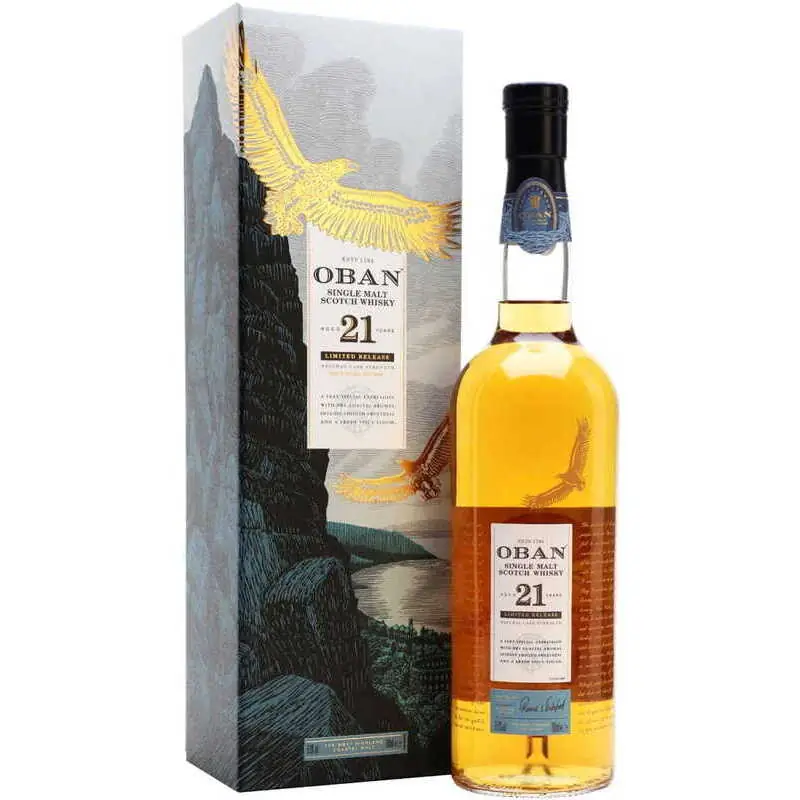 Whisky Oban 21 YO 57,9% 0,7l w kartoniku
