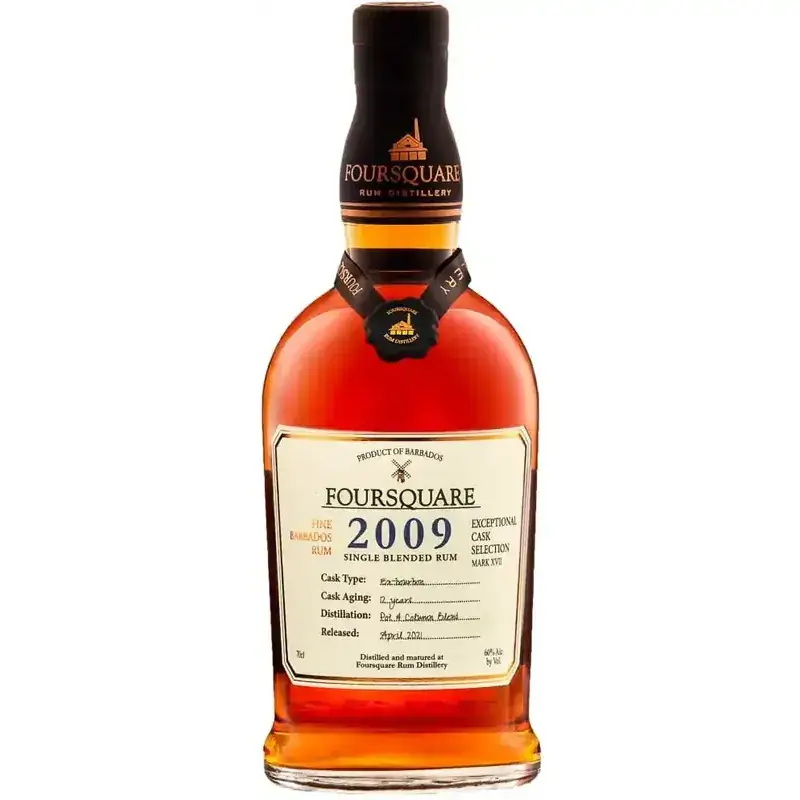 Rum Foursquare Barbados 2009 60% 0,7l