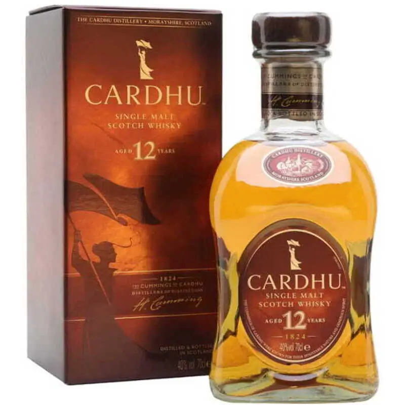 Whisky Cardhu 12 YO 0,7l