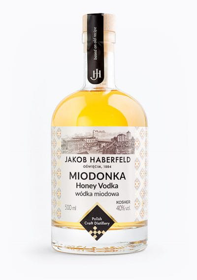 Vodka Jakob Haberfeld Miodonka 40% 0,5l