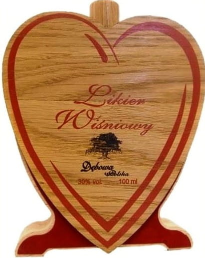 Liqueur Wiśniowy Serce Dębowa Polska 30% 0,1l