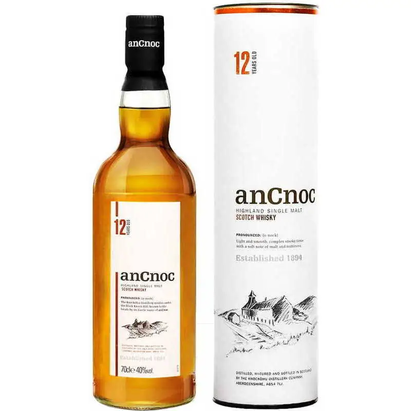 Whiskey anCnoc 12 YO 0,7l