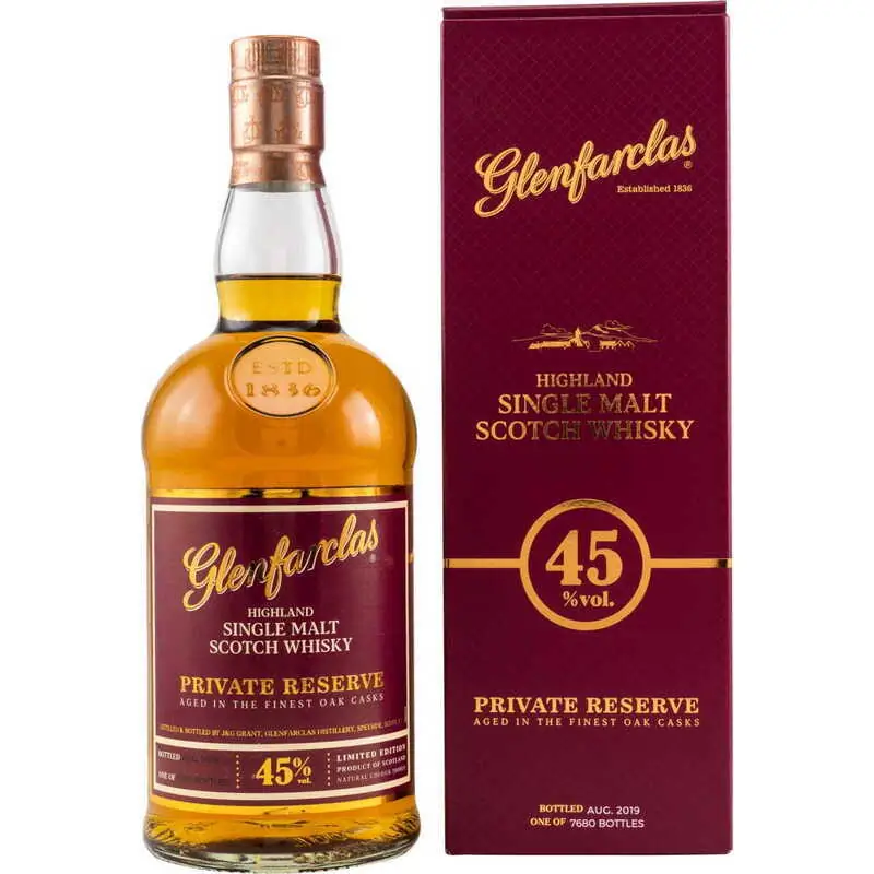 Whisky Glenfarclas Private Reserve 45% 0,7l w kartoniku