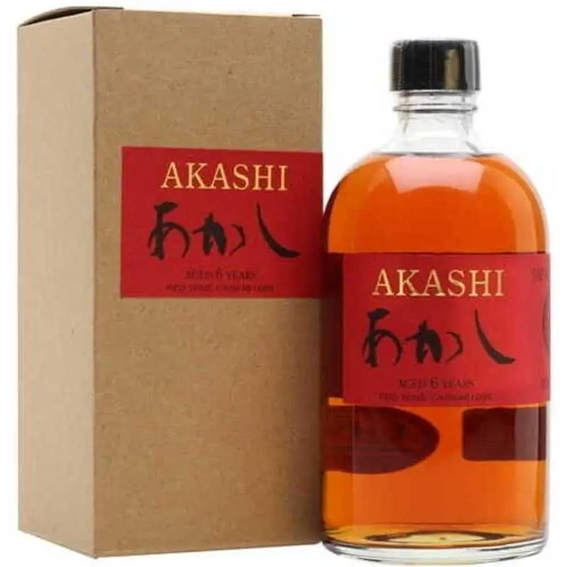 Whisky Akashi 6YO Red Wine Single Malt 50% 0,5l