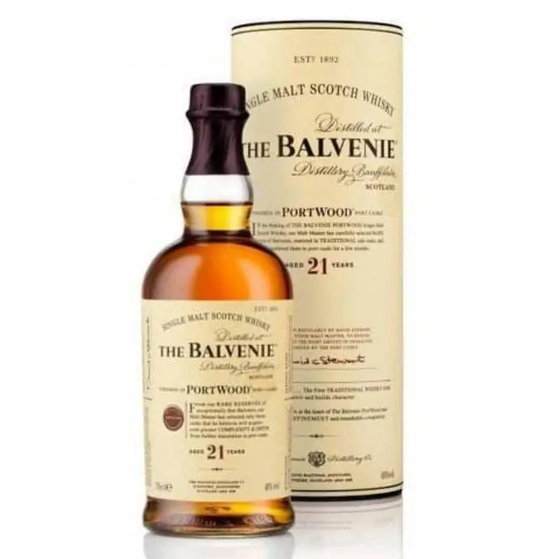 Whiskey Balvenie 21 YO Port Wood 0,7l