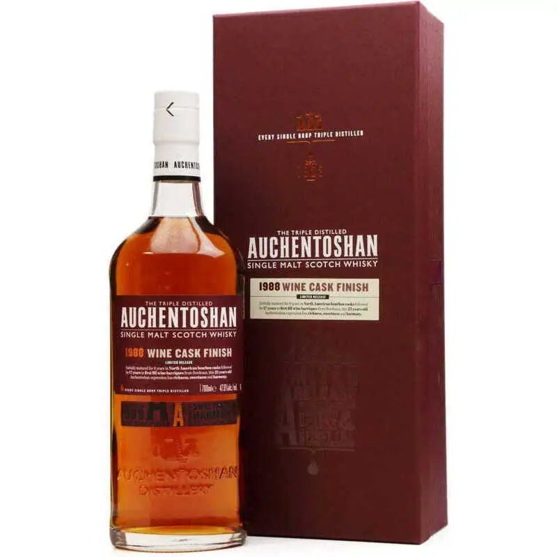 Whisky Auchentoshan 1988 Bordeaux Wine Finish 0,7l