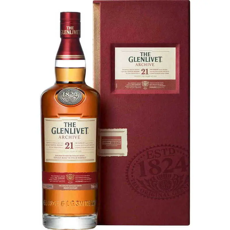 Whisky Glenlivet 21yo 0,7l