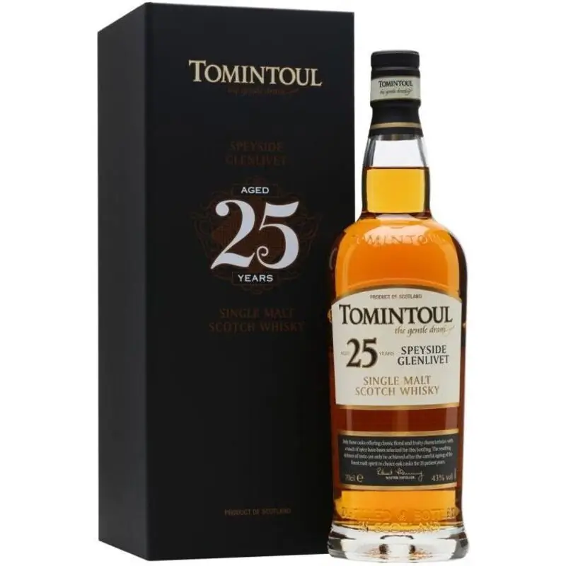 Whisky Tomintoul 25YO 43% 0,7l