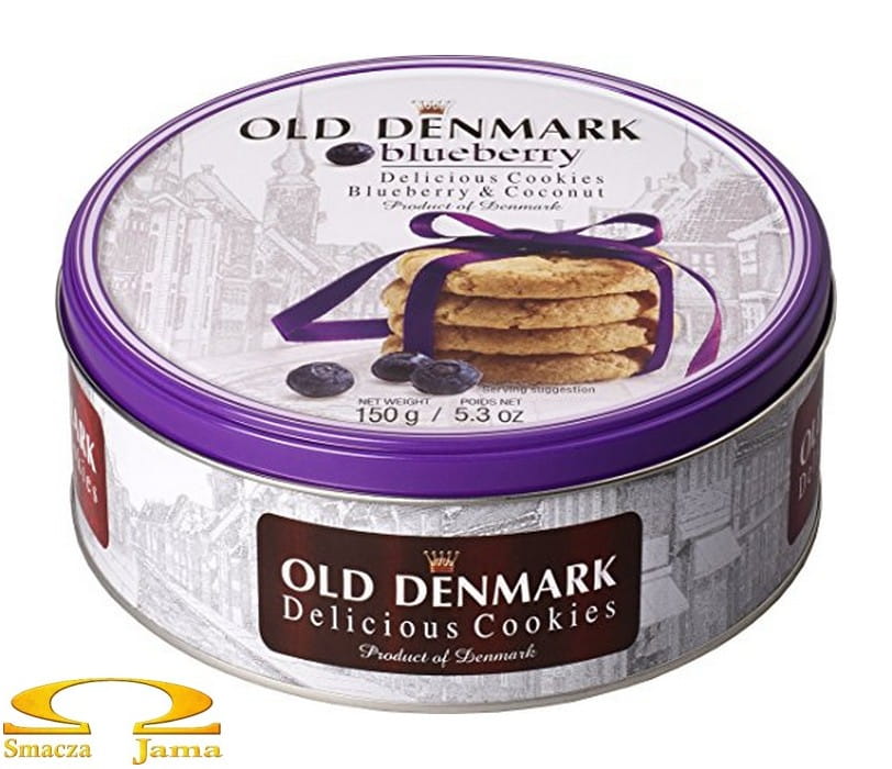 Cookies Old Denmark Bilberry and Coconut 150g