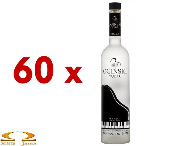 Vodka weselna 60 x Ogiński 0,5l