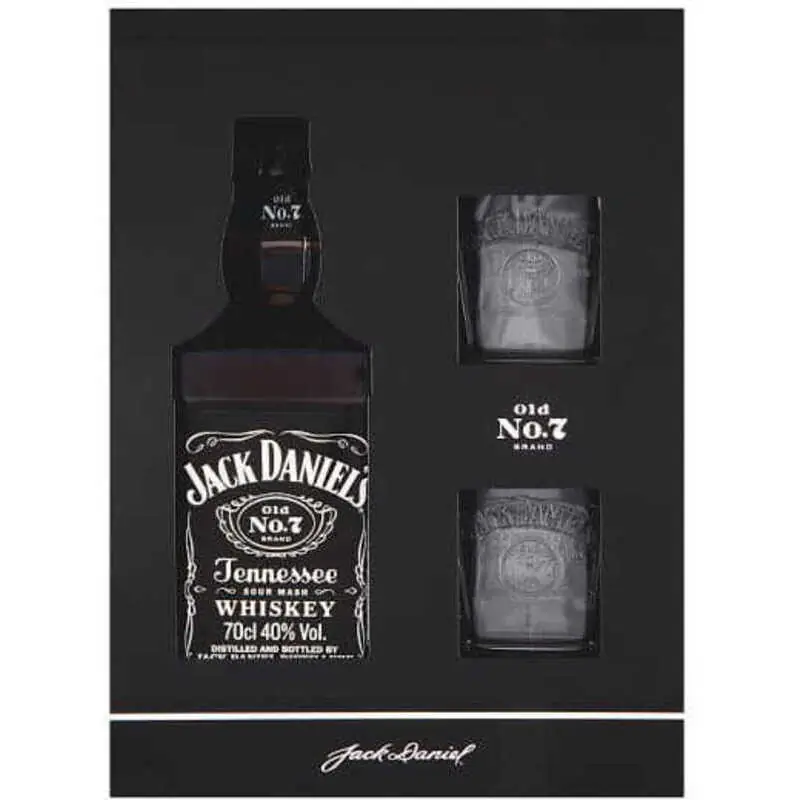 Whiskey Jack Daniel's 0,7l with glasses