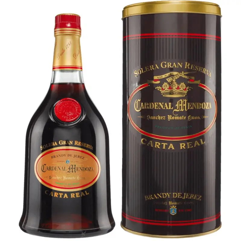 Brandy Cardenal Mendoza Carta Real Solera Gran Reserva 0,7l