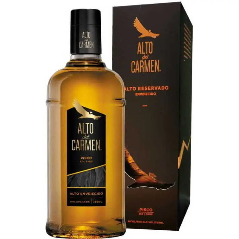 Brandy Pisco Alto Del Carmen Envejecido 40º 0,7l