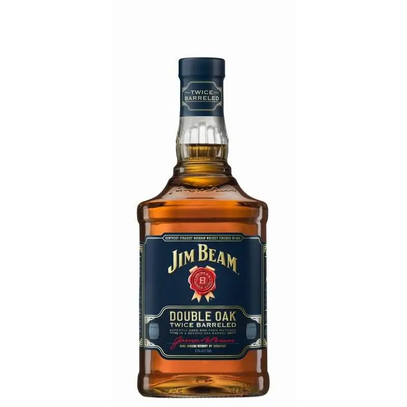 Bourbon Jim Beam Double Oak Twice Barreled 0,7l