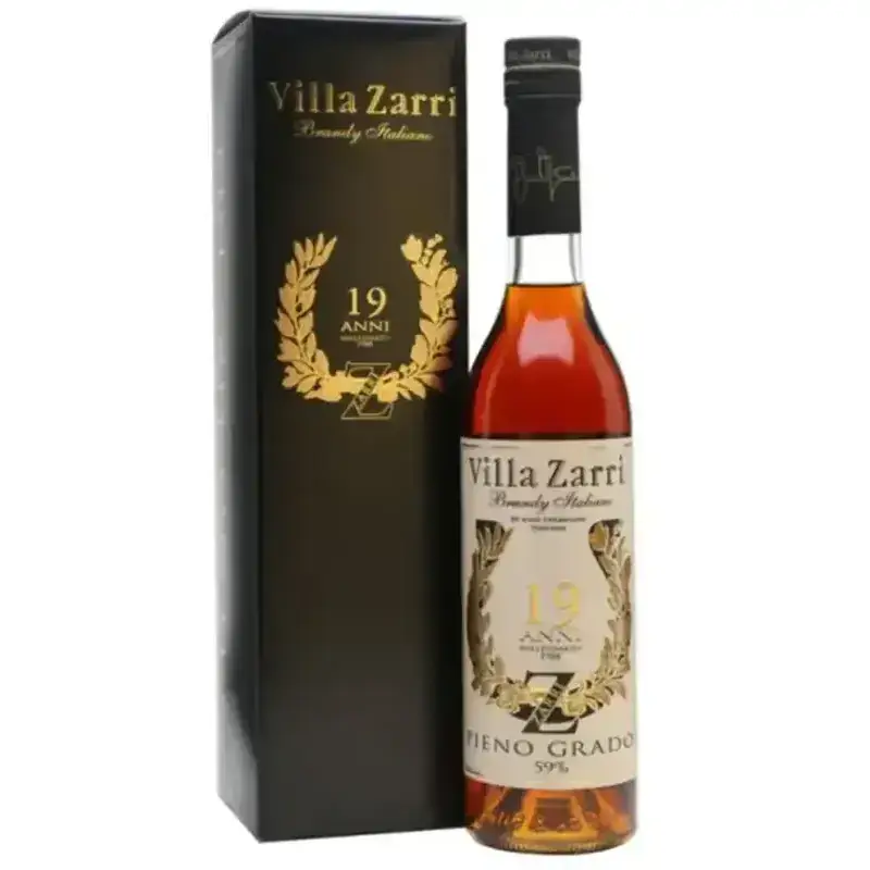 Brandy Villa Zarri 19 YO Vintage 1989 Full Proof 0,5l