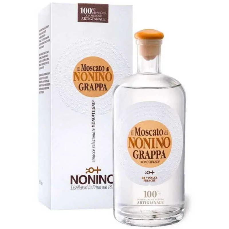 Grappa Moscato 41% 0,7l in carton