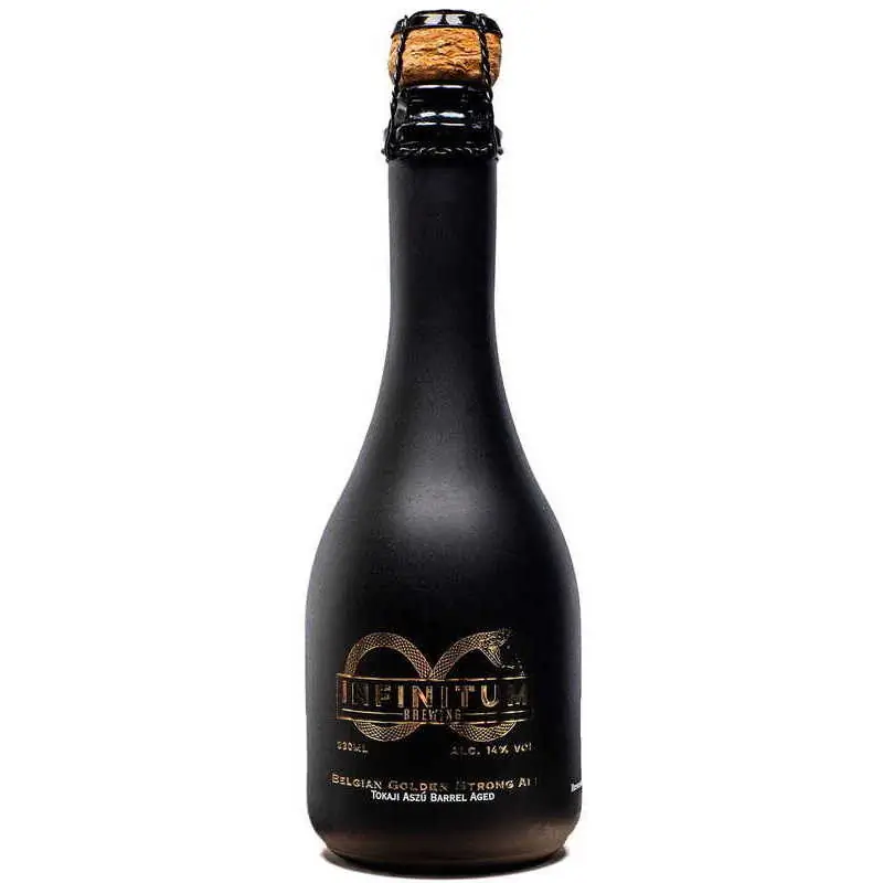 Infinitum Brewing Beer Belgian Golden Strong Ale Tokaji Aszu Barrel Aged 0,33l