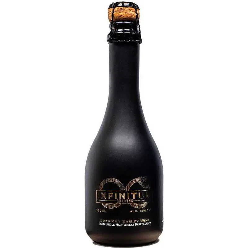 Infinitum Brewing Beer American Barley Wine Iced Single Malt Whisky Barrel Aged 0,33l