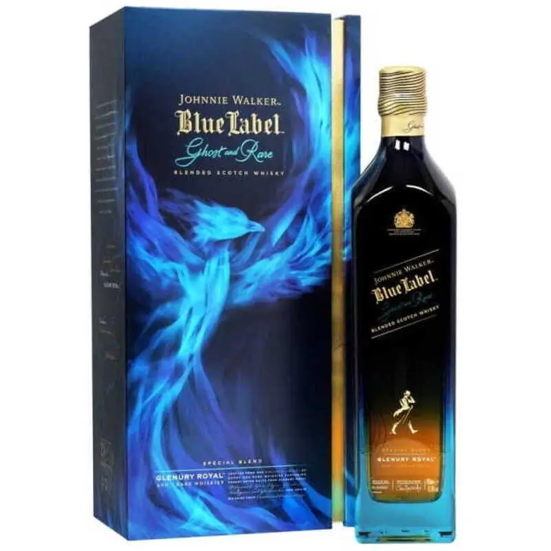 Whisky Johnnie Walker Blue Label Ghost & Rare Glenury Royal 43,8% 0,7l