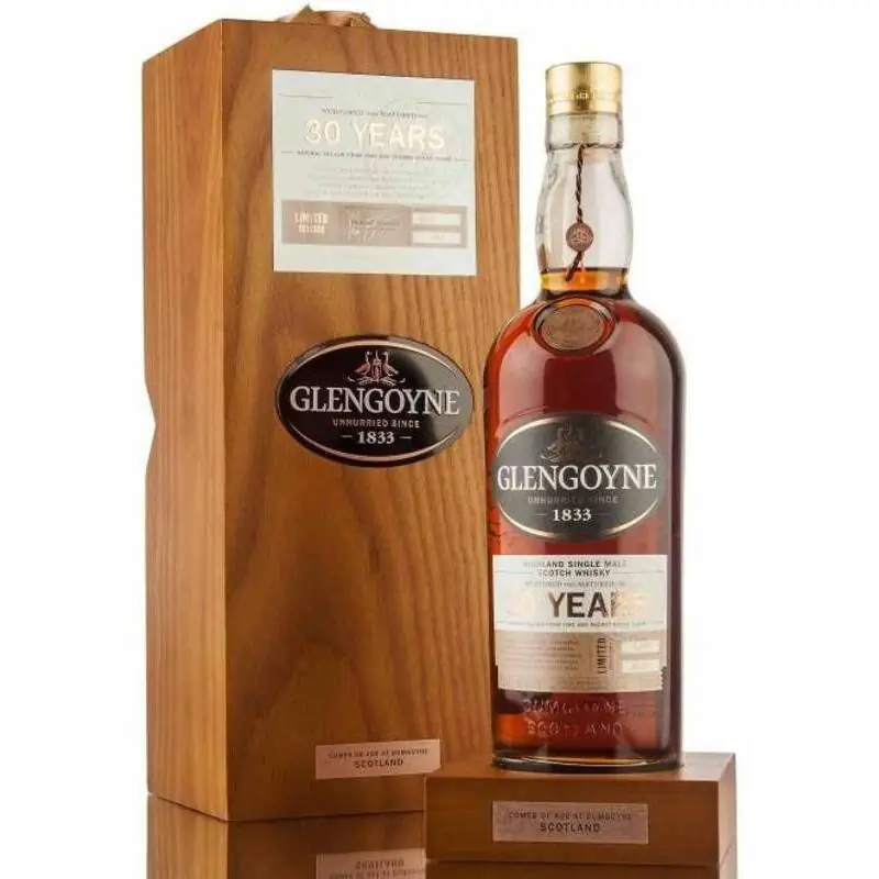 Whisky Glengoyne 30YO (B.2018 BATCH 2) 46,8% 0,7l in a wooden box
