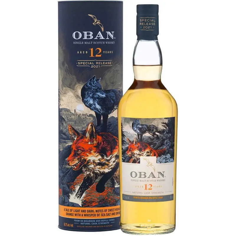 Whisky Oban 12 YO Edycja Limitowana 2021 56,2% 0,7l w puszce