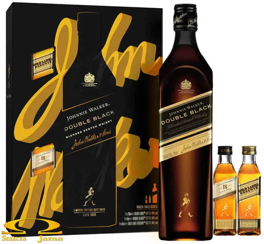 Whisky Johnnie Walker Double Black 40% 0,7l + 2 miniaturki