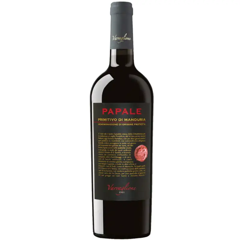 Wine Varvaglione Papale Primitivo di Manduria 0,75l