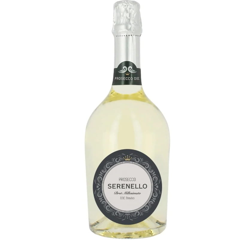 Wine musujące Prosecco Serenello Millesimato Treviso Brut DOC Włochy 11,0% 0,75 l