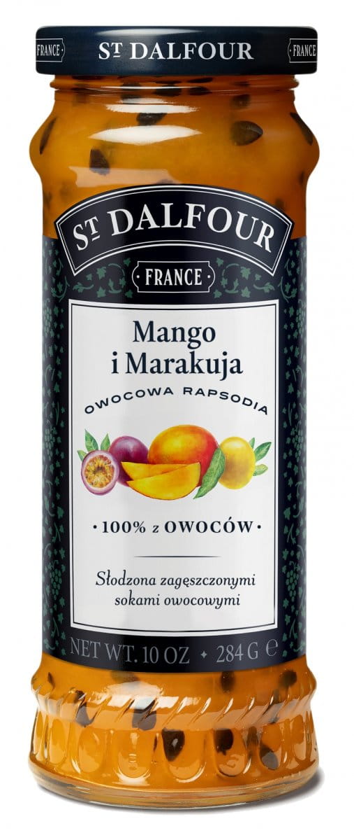 Ruit Rhapsody  St. Dalfour Mango and passion fruit 284g