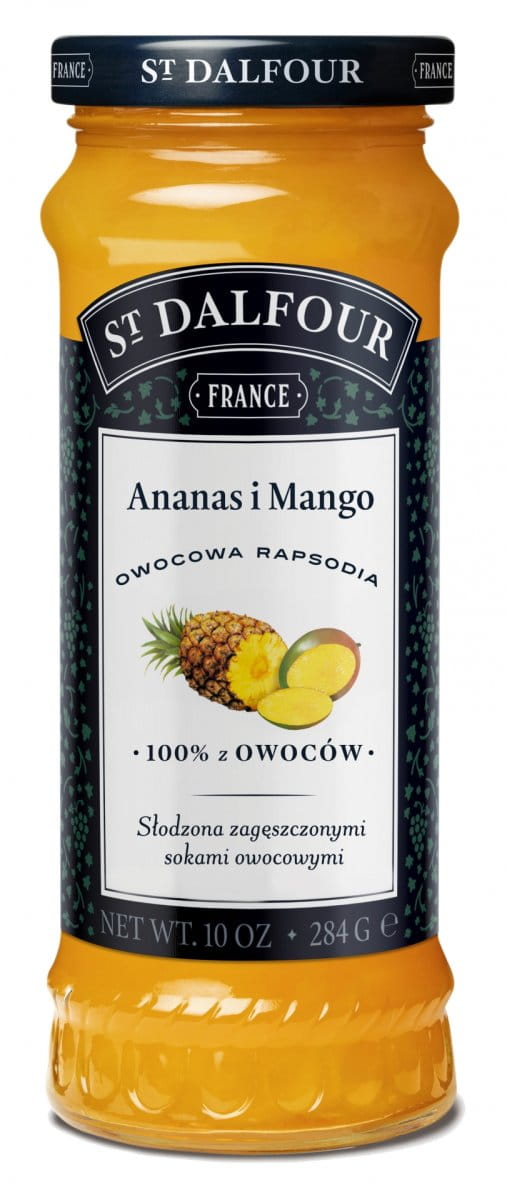 Fruit Rhapsody St. Dalfour – Pineapple and mango 284g