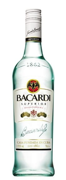 Rum Bacardi Superior 3l the USA
