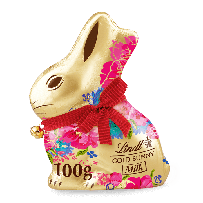 Easter bunny Lindt Gold Bunny Flowers 100g